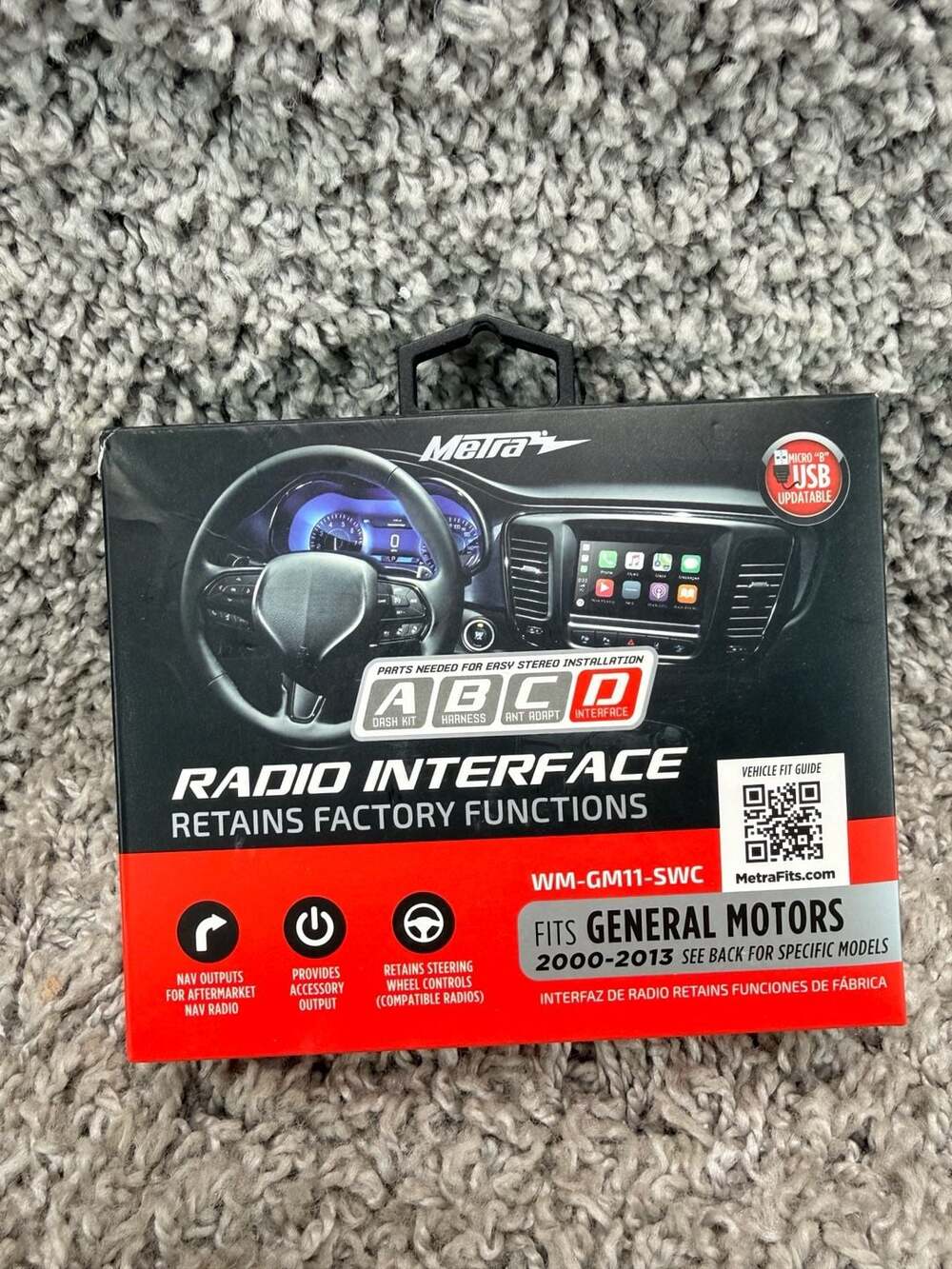 Metra WM-GM11-SWC Radio Wire Harness  for General Motors 2000-2013